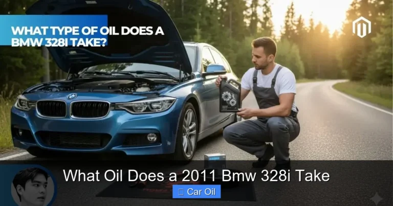 What Oil Does a 2011 Bmw 328i Take