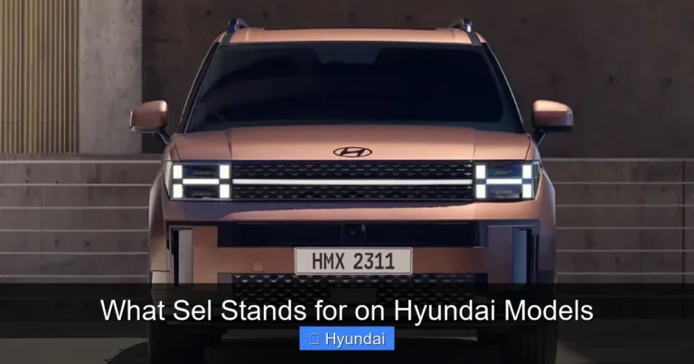 What Sel Stands for on Hyundai Models