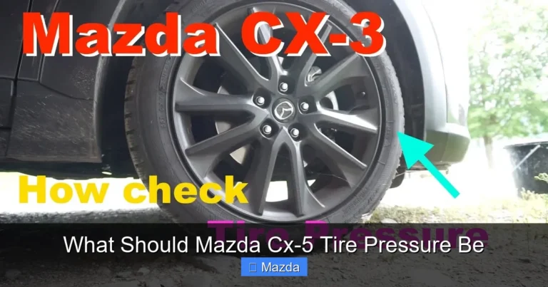 What Should Mazda Cx-5 Tire Pressure Be
