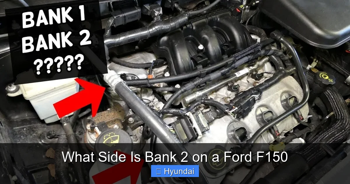 What Side Is Bank 2 on a Ford F150