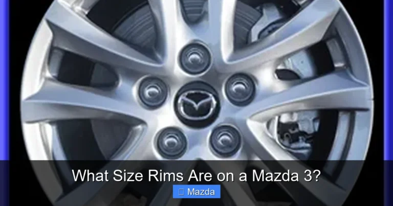 What Size Rims Are on a Mazda 3?