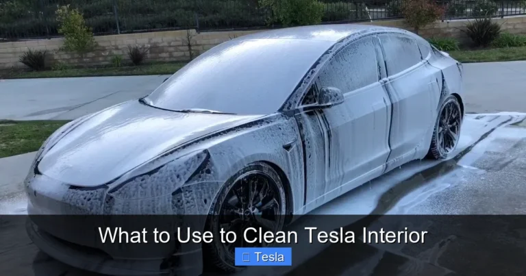 What to Use to Clean Tesla Interior