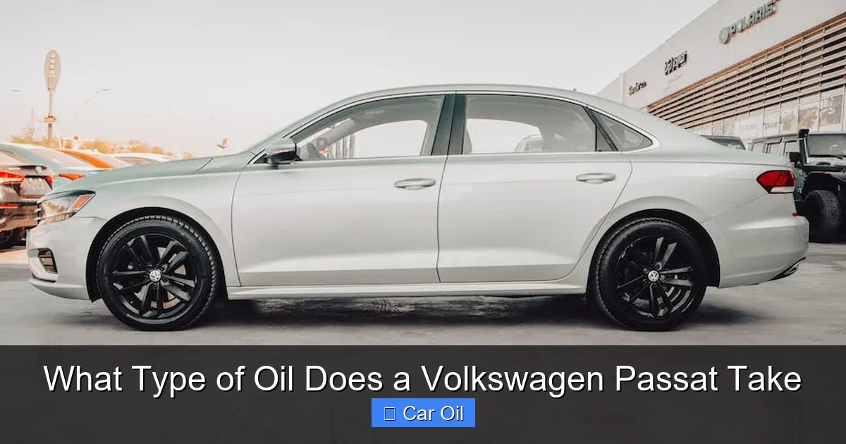 What Type of Oil Does a Volkswagen Passat Take