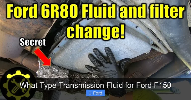 What Type Transmission Fluid for Ford F150