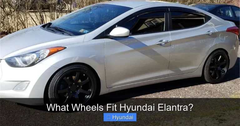 What Wheels Fit Hyundai Elantra?