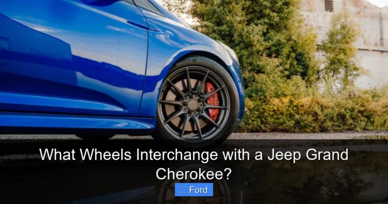 What Wheels Interchange with a Jeep Grand Cherokee?