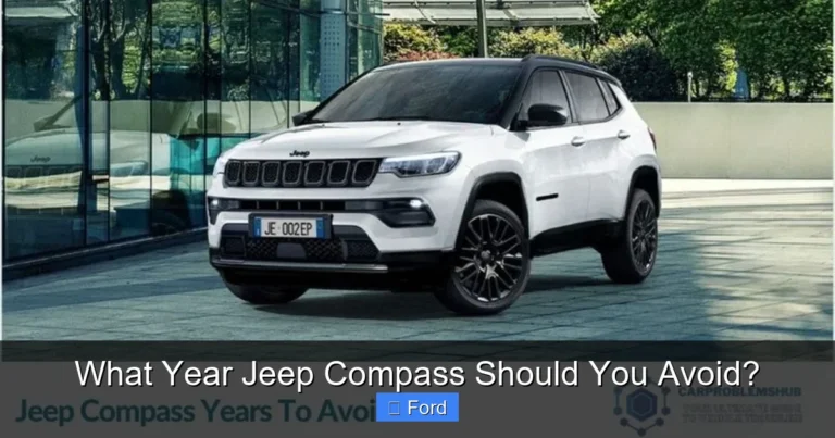 What Year Jeep Compass Should You Avoid?