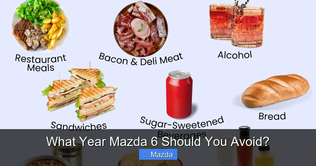 What Year Mazda 6 Should You Avoid?