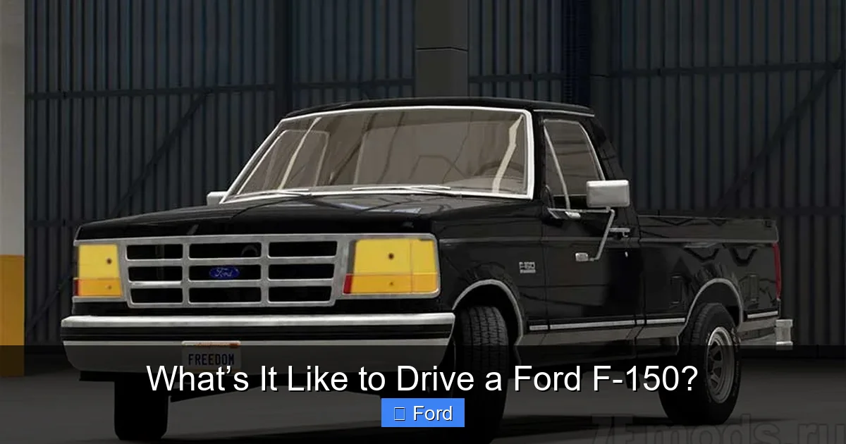 What’s It Like to Drive a Ford F-150?