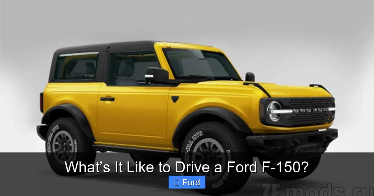What’s It Like to Drive a Ford F-150?