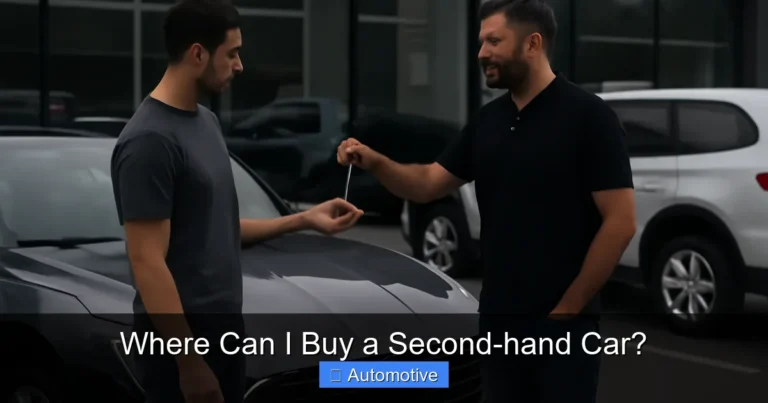 Where Can I Buy a Second-hand Car?