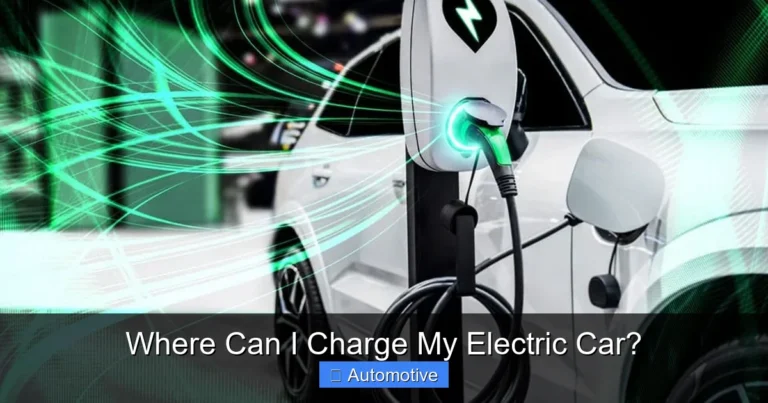 Where Can I Charge My Electric Car?