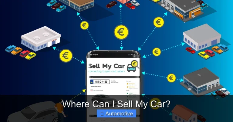 Where Can I Sell My Car?