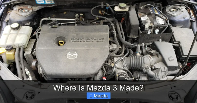 Where Is Mazda 3 Made?