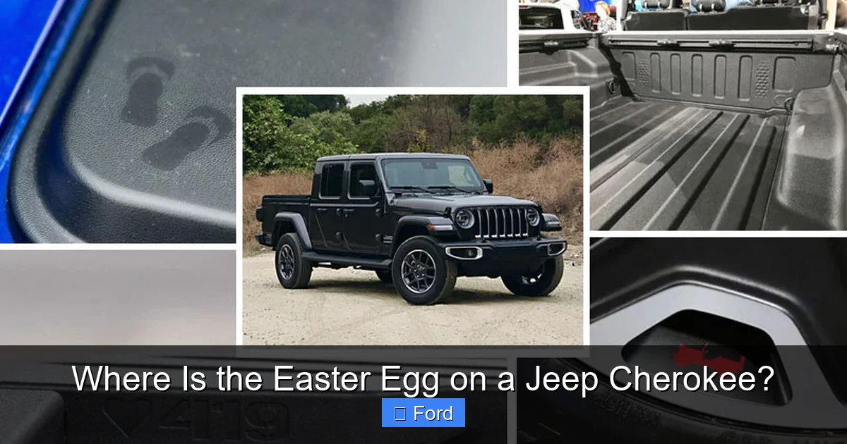 Where Is the Easter Egg on a Jeep Cherokee?