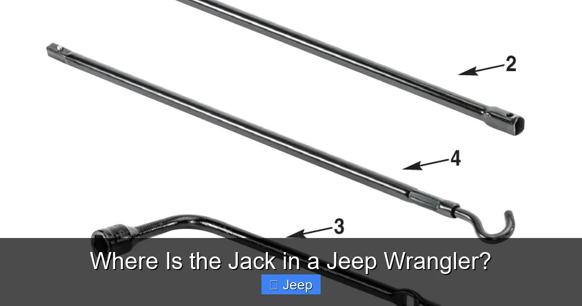 Where Is the Jack in a Jeep Wrangler?