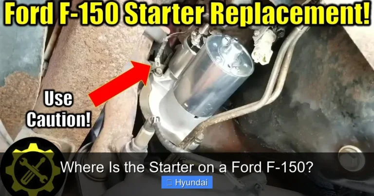 Where Is the Starter on a Ford F-150?