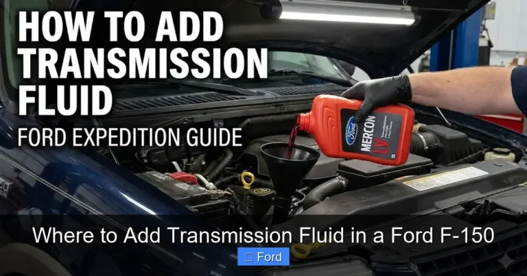 Where to Add Transmission Fluid in a Ford F-150