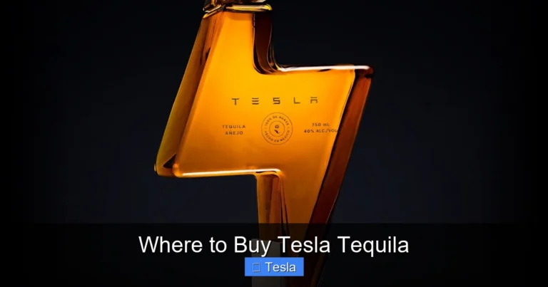 Where to Buy Tesla Tequila