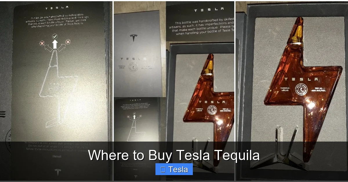 Where to Buy Tesla Tequila