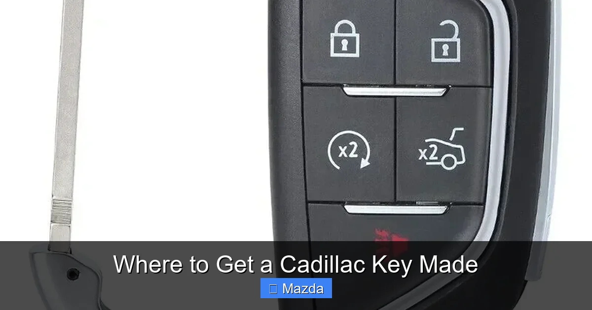 Where to Get a Cadillac Key Made