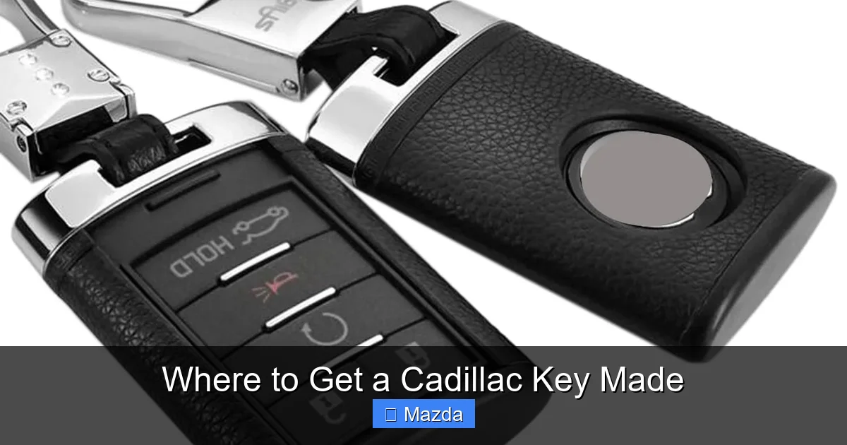 Where to Get a Cadillac Key Made