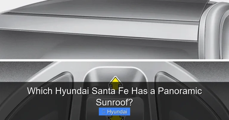 Which Hyundai Santa Fe Has a Panoramic Sunroof?