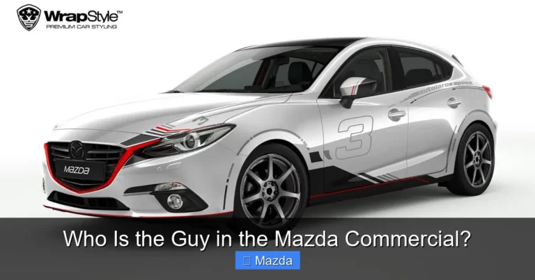Who Is the Guy in the Mazda Commercial?
