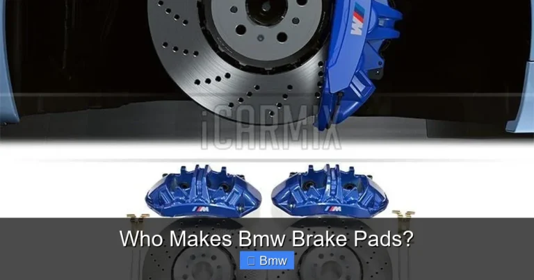 Who Makes Bmw Brake Pads?