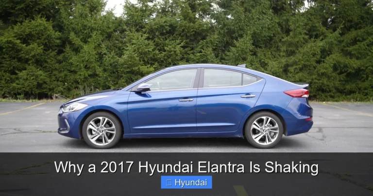 Why a 2017 Hyundai Elantra Is Shaking