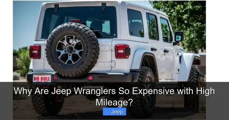 Why Are Jeep Wranglers So Expensive with High Mileage?