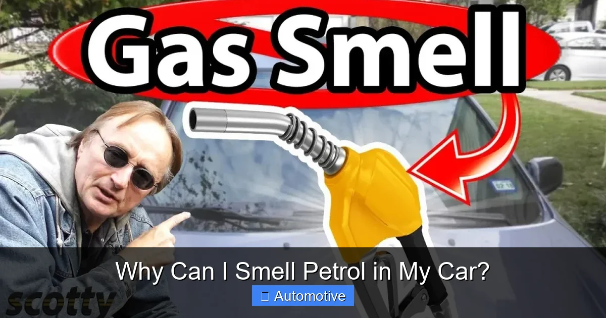 Why Can I Smell Petrol in My Car?