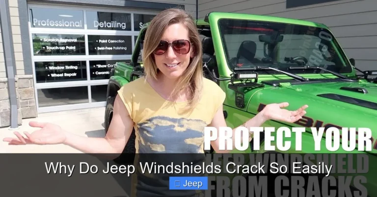 Why Do Jeep Windshields Crack So Easily