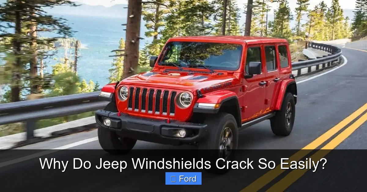 Why Do Jeep Windshields Crack So Easily?