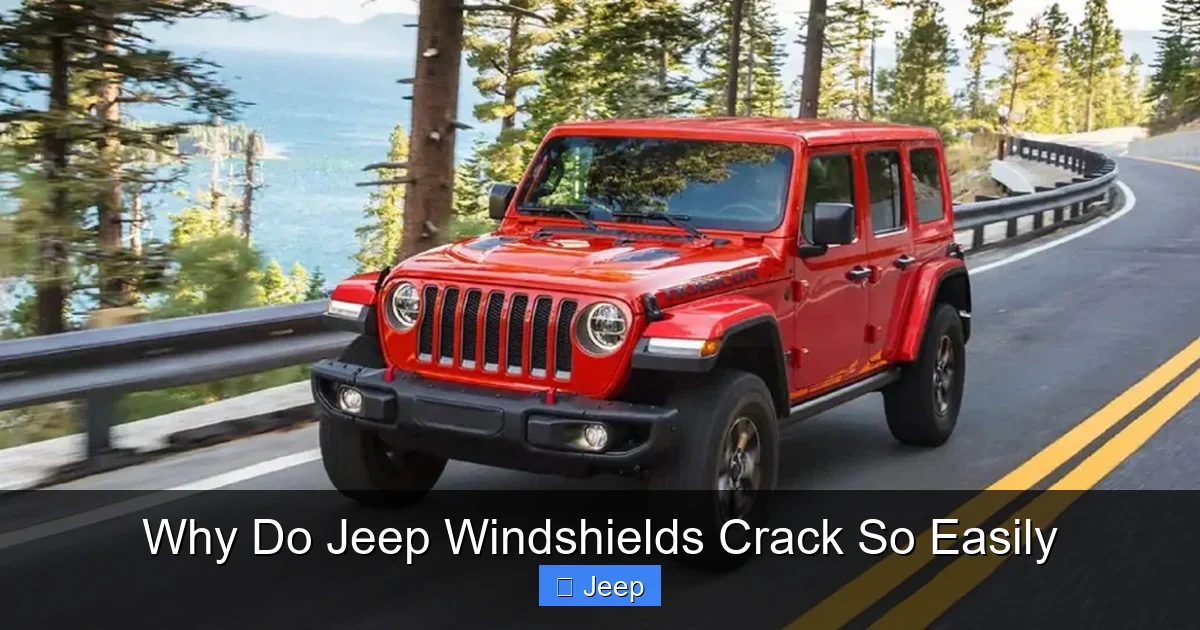 Why Do Jeep Windshields Crack So Easily