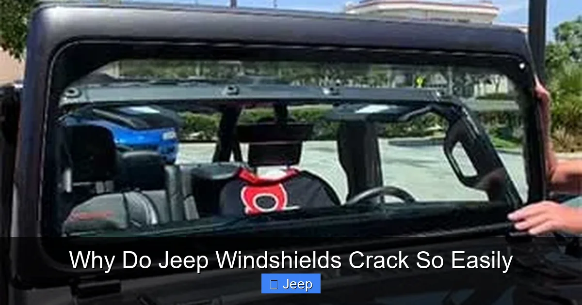 Why Do Jeep Windshields Crack So Easily