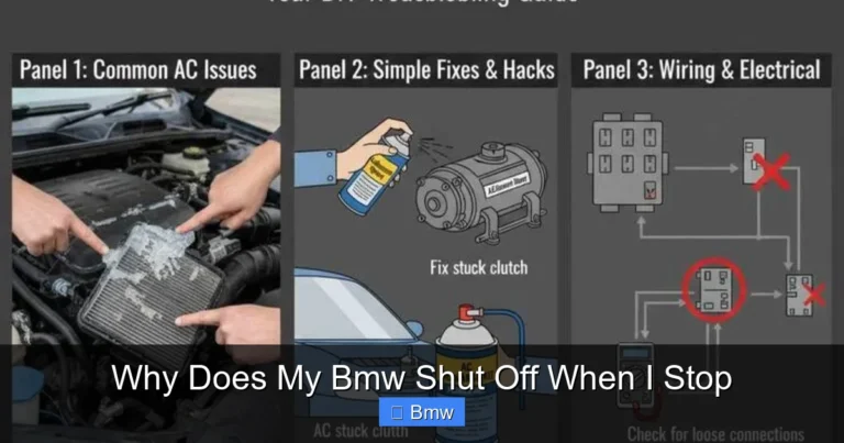 Why Does My Bmw Shut Off When I Stop