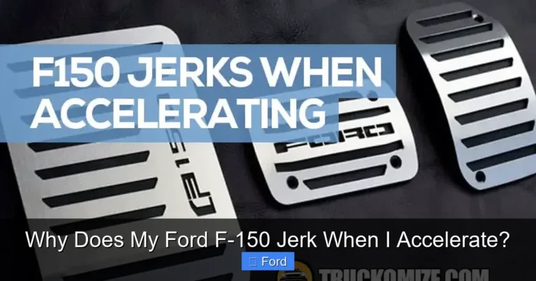 Why Does My Ford F-150 Jerk When I Accelerate?