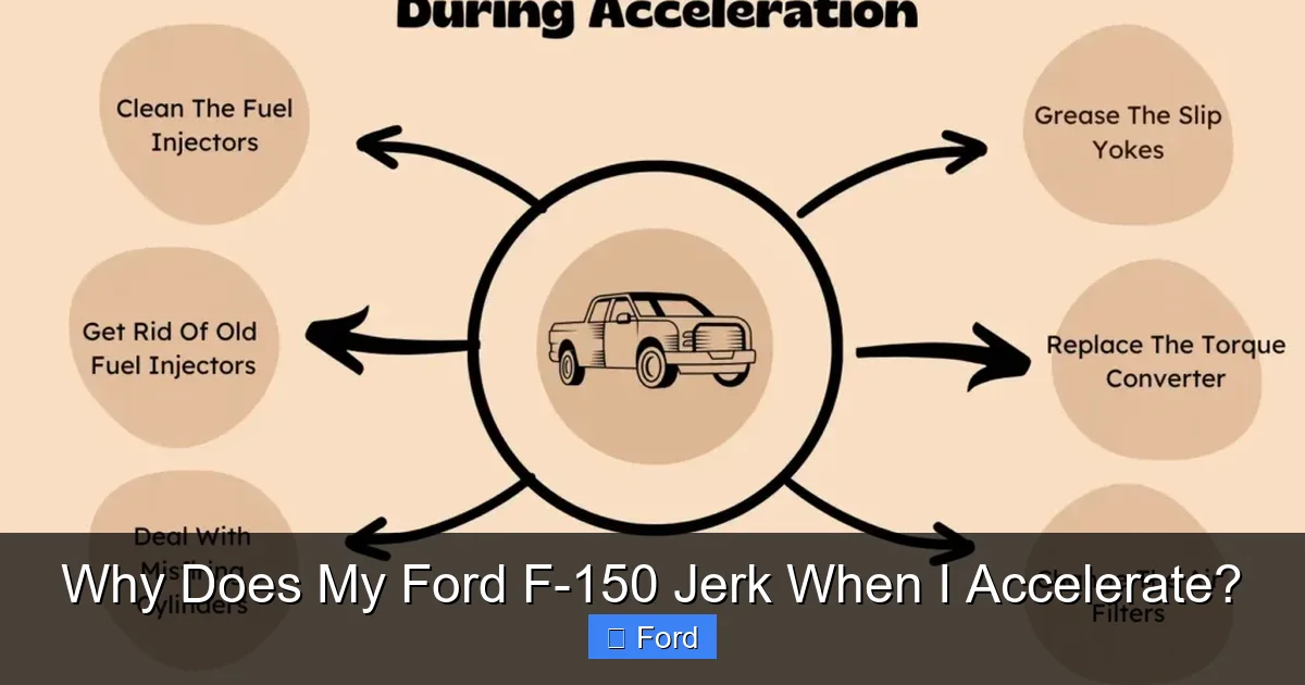 Why Does My Ford F-150 Jerk When I Accelerate?