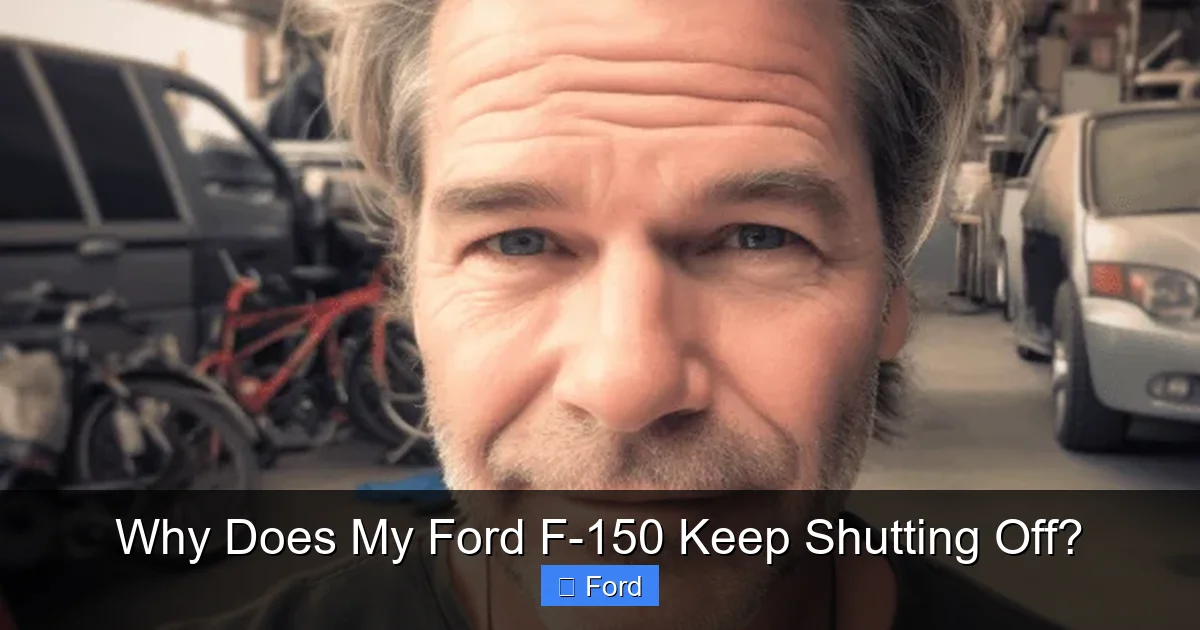 Why Does My Ford F-150 Keep Shutting Off?