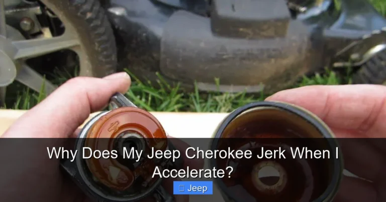 Why Does My Jeep Cherokee Jerk When I Accelerate?