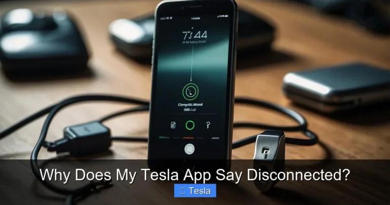 Why Does My Tesla App Say Disconnected?