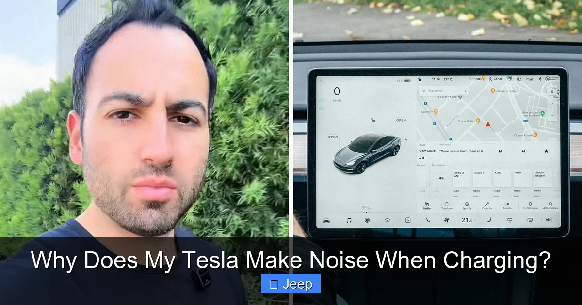 Why Does My Tesla Make Noise When Charging?