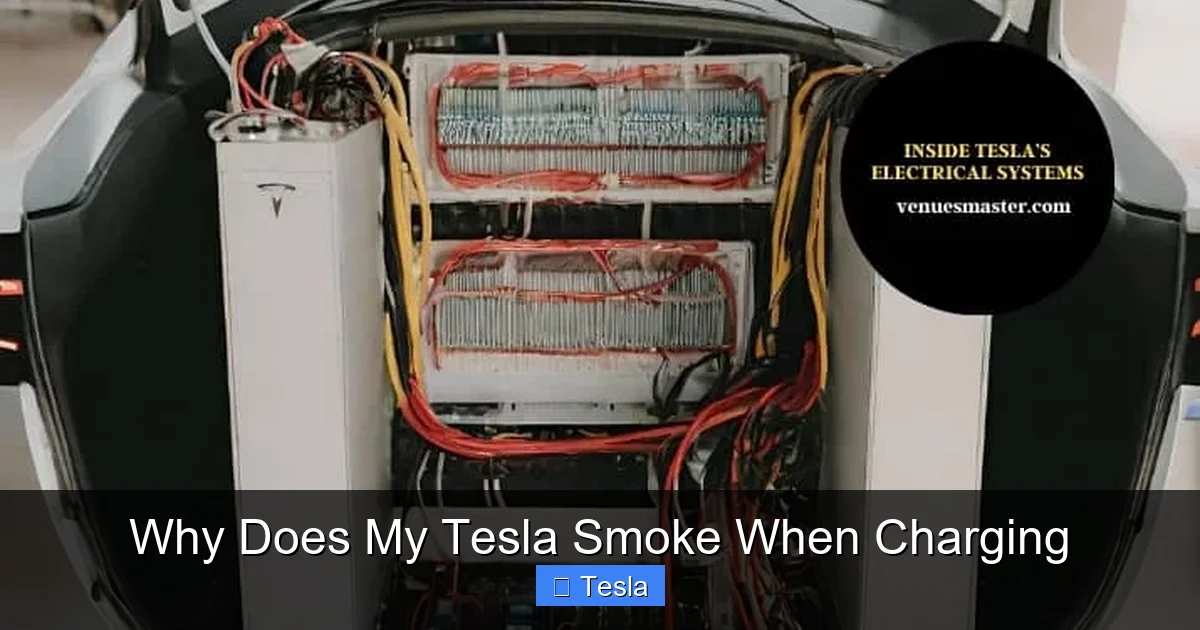 Why Does My Tesla Smoke When Charging