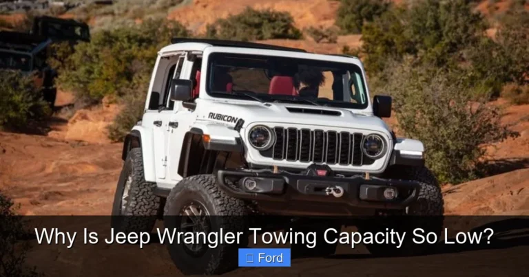 Why Is Jeep Wrangler Towing Capacity So Low?