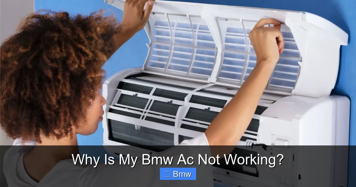 Why Is My Bmw Ac Not Working?