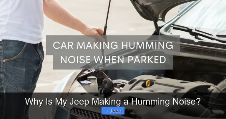 Why Is My Jeep Making a Humming Noise?