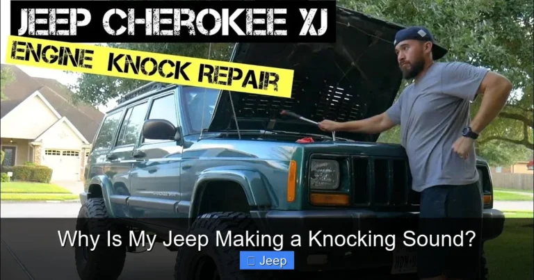 Why Is My Jeep Making a Knocking Sound?