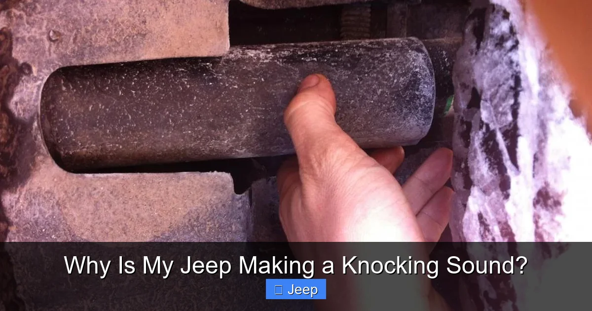 Why Is My Jeep Making a Knocking Sound?