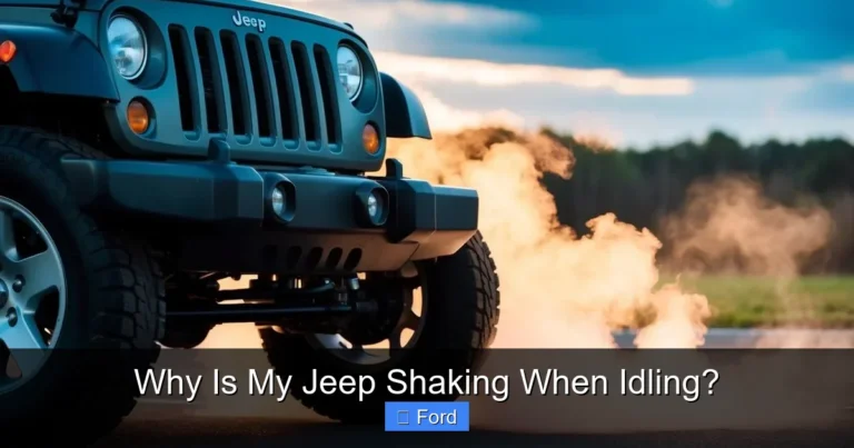 Why Is My Jeep Shaking When Idling?
